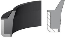 Metric Metal Clad Piston Rod Wipers 55 x 65 x 7/10mm Price for 1 pc