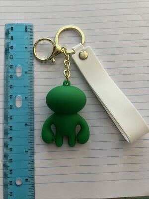 Garten Of Banban Jumbo Josh Green Rubber & Metal Keychain