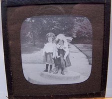 Magic Lantern Slide - Social History Children
