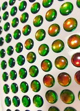 3D Reflektierendes Grüne Augen , Klebeaugen,...