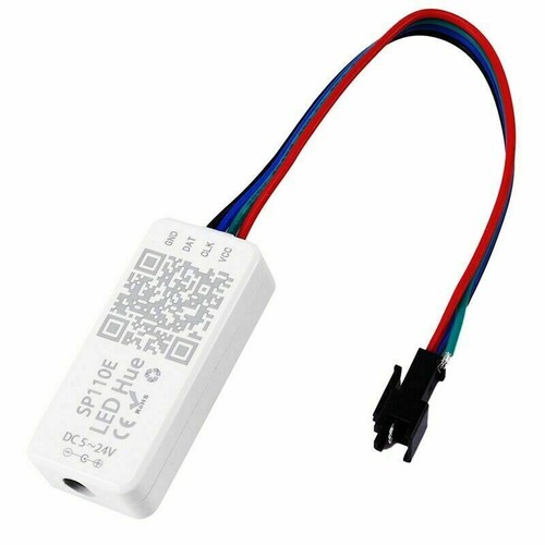 SP110E For LED Pixel Strip WS2811 WS2812B DC5-12V Bluetooth Controller Remote - Picture 12 of 12