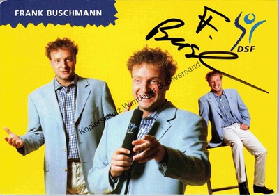 Original Autogramm Frank Buschmann /// Autograph signiert signed signee B 345595