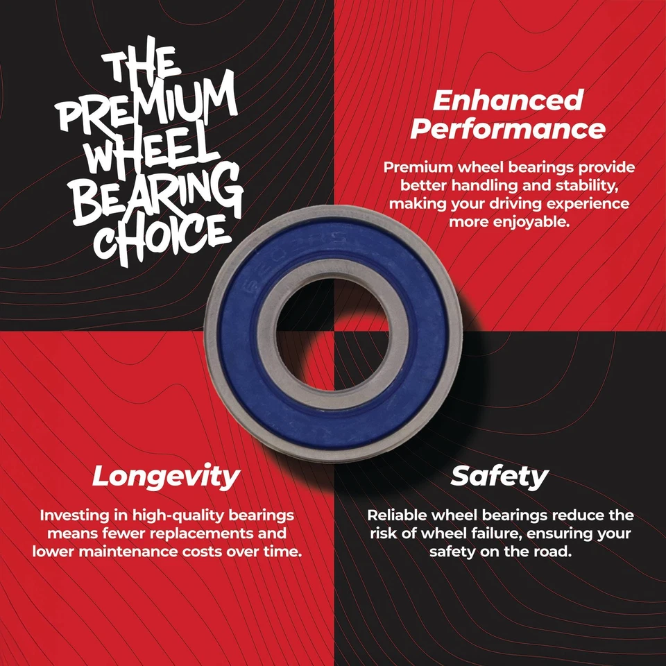 All Balls 25-1444 Wheel Bearing Kit Front For Yamaha TTR225 99-04 / TTR230 05-12 Foto 4 de 4