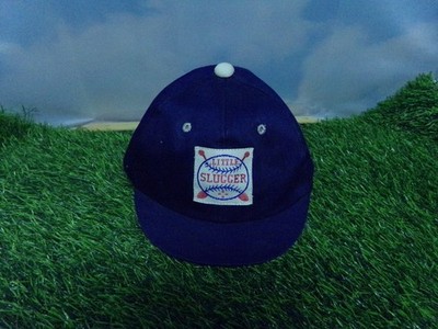 CABBAGE PATCH SOFT SCULPTURE XAVIER ROBERTS   blue hat LITTLE SLUGGER