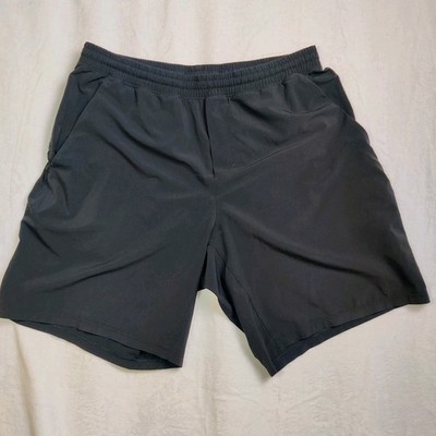 Lululemon Pace Breaker Linerless Shorts Mens XL Black 9'' (M7AIQS)