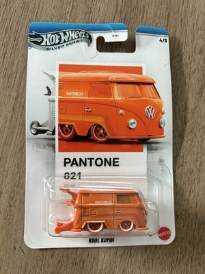 Hot Wheels 021 Kool Kombi Silver Series Volkswagen Van 1:64 Orange Diecast Car