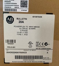 1 PCS Allen-Bradley 20AD022A0AYNANC0 New AB 20AD022A0AYNANC0 Free Shipping