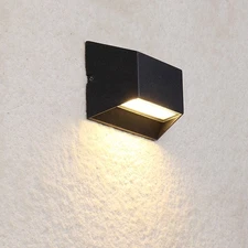 6W LED Outdoor Lamp Wall Fixture Light Waterproof Door Garage Porch Stair Garden