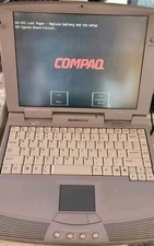 COMPAQ PRESARIO - LAPTOP COMPUTER MODEL # 2900D W/ Power Cord Partially Tested