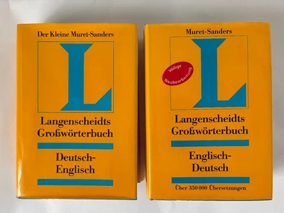 Langenscheidts Großwörterbuch DE-ENG und ENG- DE Teil 1 und 2 von 2001 Muret-San - Bild 1 von 4