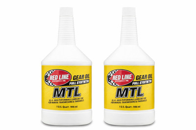 Red Line 50204 MTL 75W80 GL-4 Gear Oil Pack of 2