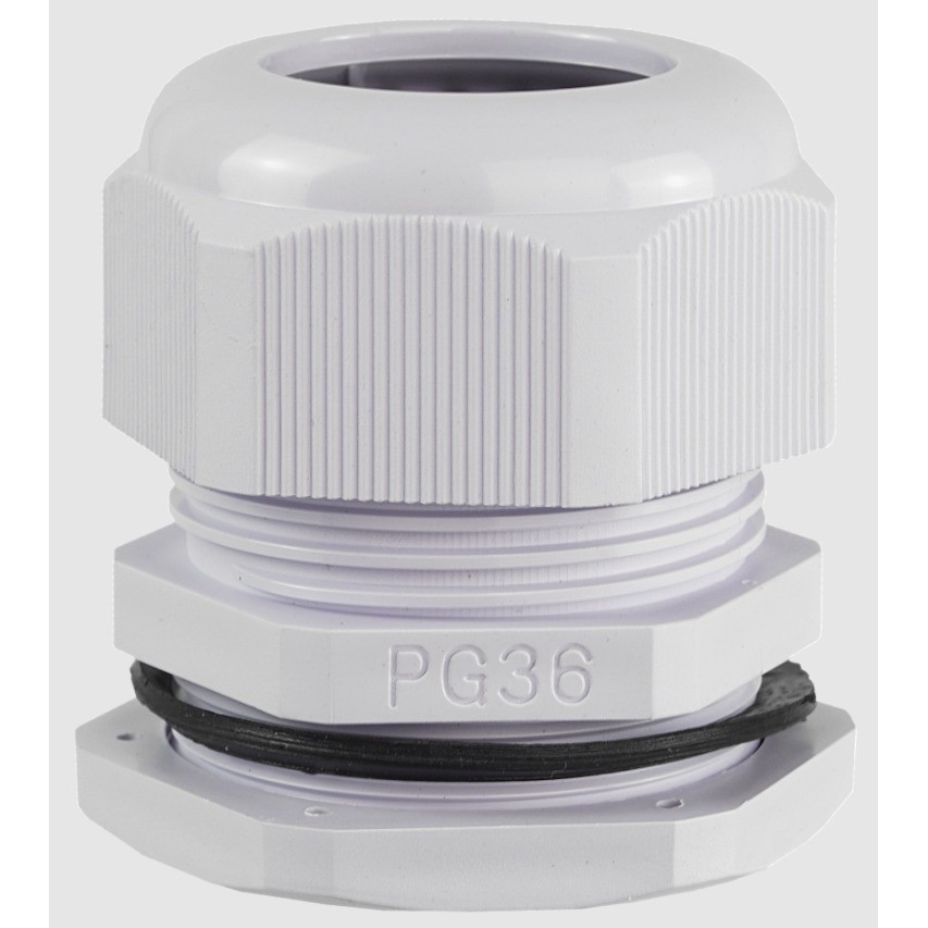 PG-36 CABLE CHOKE IP68 + NUT POLYAMIDE PA66 GREY 745219