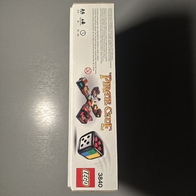 LEGO 3840 PIRATE CODE Set BOARD GAME 100% COMPLETE w/ MANUALS & SKELETON MINFIG