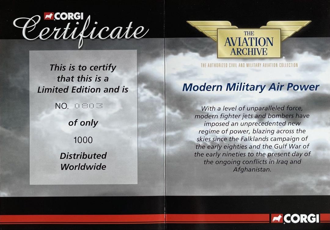 Out Of Print Rare Corgi/Corgi 1/72 A-10 Thunderbolt Aa38005