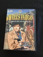Tales of Wells Fargo: Complete First and Second Seasons 1 & 2 - DVD 6 Disc Set
