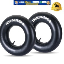 Puncture Resistant 16x7.50/6.50-8 Inner Tubes - Easy Inflation with TR-13 Valve