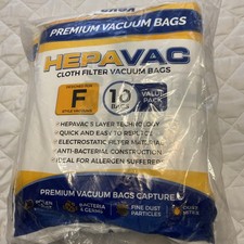  3 10 Packs KIRBY Veva Vacuum Bags Style F HEPAVAC Filter Hepa Vac 30 Total 