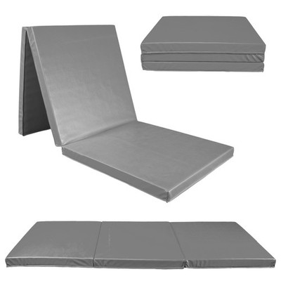 FIXKRAFT Klappbare Turnmatte für Zuhause 5 cm Dicke Gymnastik-Matte 180x60