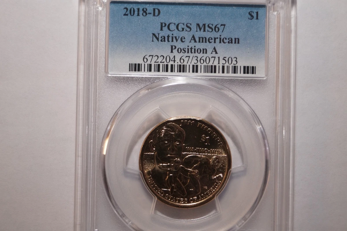 MS 67 Graded Native American Dollars (2000-Now) for sale | eBay