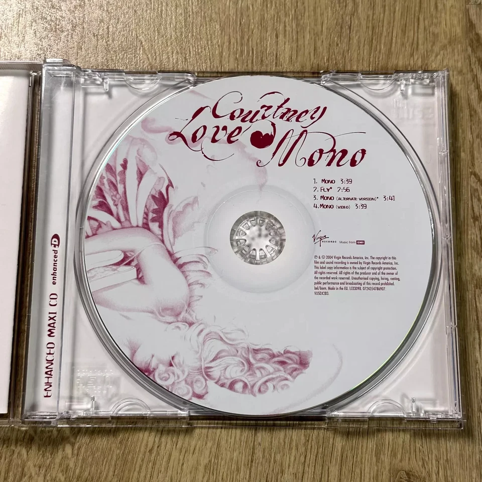 Courtney Love Mono UK 3 Track CD Single Rare 2004 Hole Nirvana L7 Veruca Salt - Bild 3 von 4