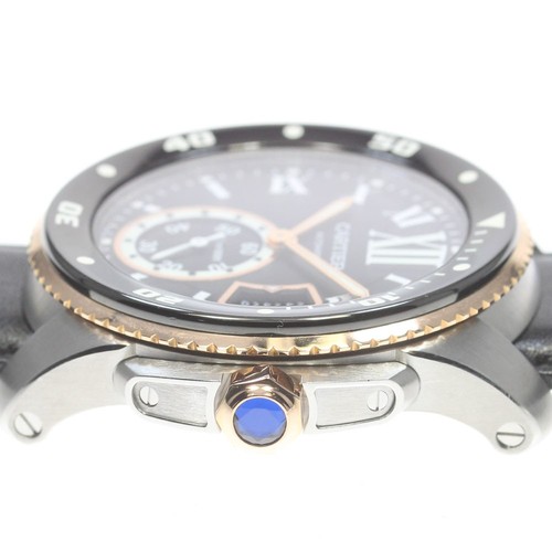 CARTIER Caliber de Cartier Diver W7100055 K18PGBezel Automatic Men's_860895 - Picture 3 of 6
