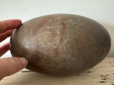 Grande 7,2” 8 lb. Piedra pesada natural Shiva Lingam del río Narmada India