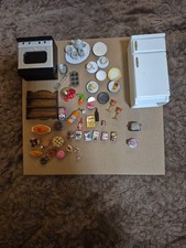 Lot Of 60 1:12 Dollhouse Appliances, Food And Some Dishware