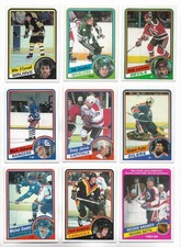 1984-85 OPC Hockey:Lot of 9 different
