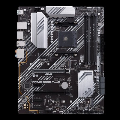 ASUS PRIME B550-PLUS AMD Socket B550 AM4 ATX M.2 Desktop Motherboard B