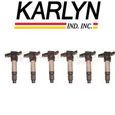 6 pc Karlyn Direct Ignition Coil for 2011-2016 Volvo S60 3.0L L6 - Spark ju