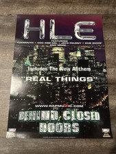 HLE YUKMOUTH BEHIND CLOSED DOORS OG RAP PROMO POSTER 24X18 ORIGINAL ULTRA RARE!
