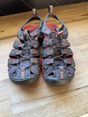 Keen Contour Arch Gray Orange Women Size  US 7.5 Hiking Shoes