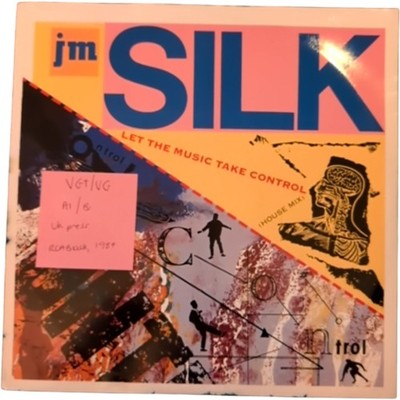 JM Silk Let The Music Take Control Vinyl Record VG+/VG PT49768 1987