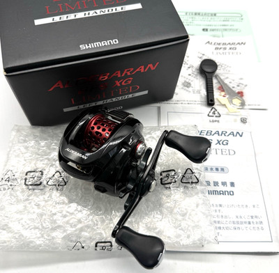Shimano 15 ALDEBARAN BFS XG LIMITED Left Baitcasting Reel with Box ''Excellent++''