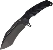 LOTAR  KOBRA Gen 6 Sigma King Black G10 D2 Steel Fixed Blade Knife K106BKX