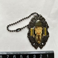 Tokyo Ghoul Metal Keychain Black Frame 7cm x 4cm Collectible Jewelry Japan
