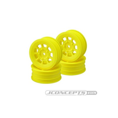 JConcepts 9 shot - B6.1 | YZ2 | XB2 | RB7 | KC, KD, 2.2'' front wheel (yellow) -