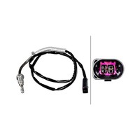 Hella Sensor, Abgastemperatur 6PT 358 226-371 FüR Audi, Vor Abgasturbolader
