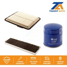 Air Cabin Engine Oil Filters (3 Total) Kit For Chevrolet Equinox Pontiac