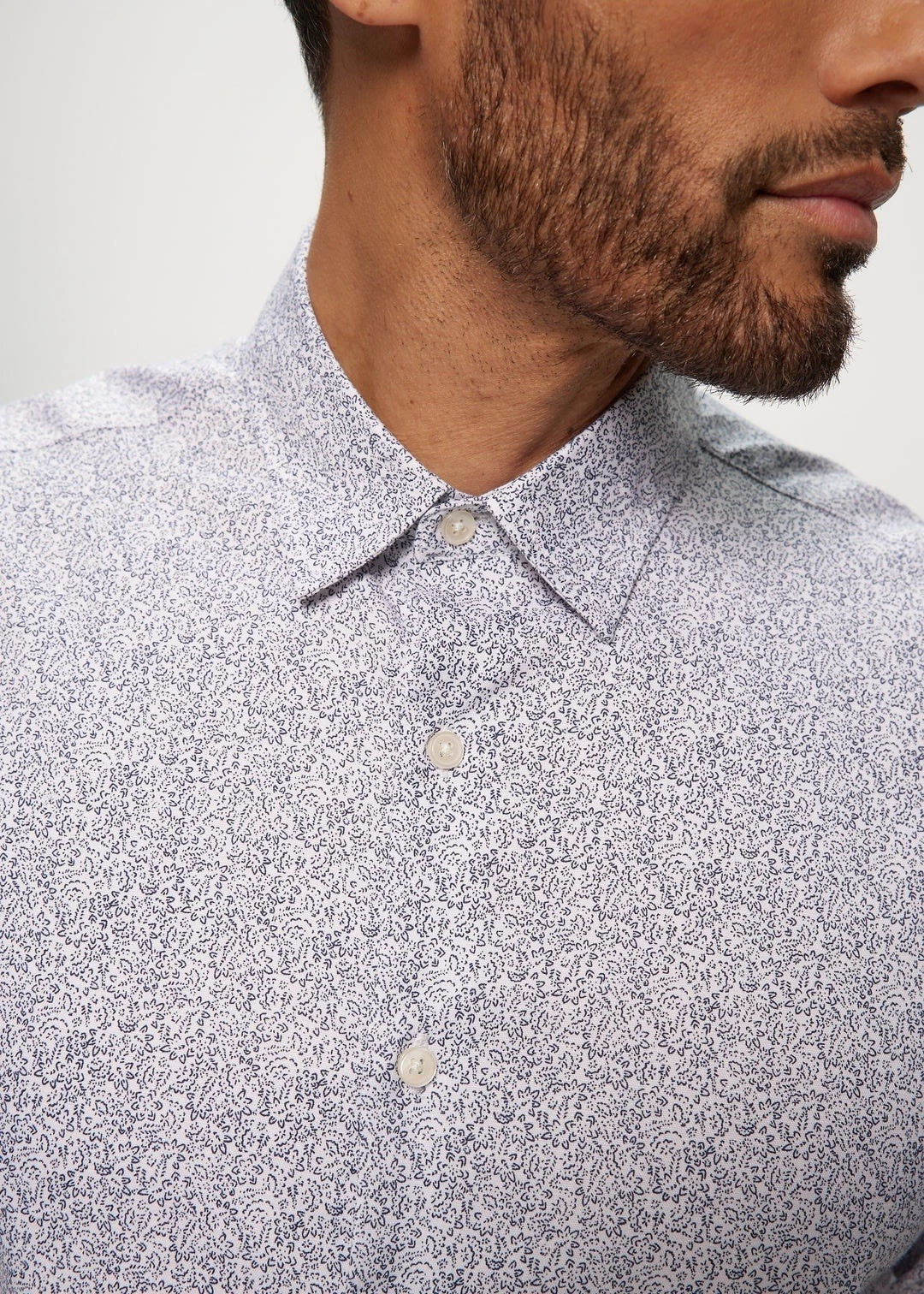 Julian & Mark LS AOP DITSY FLORAL SOFT TOUCH SHIRT Sz LS