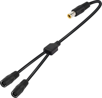 DC7909 Y Splitter Adapter Cable 14AWG DC 8Mm 1 Male to 2 Female Power Cord for P