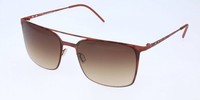 Italia Independent I-I 0212 Thin Metal 092 Havana Grey 58/18/140 Sonnenbrillen