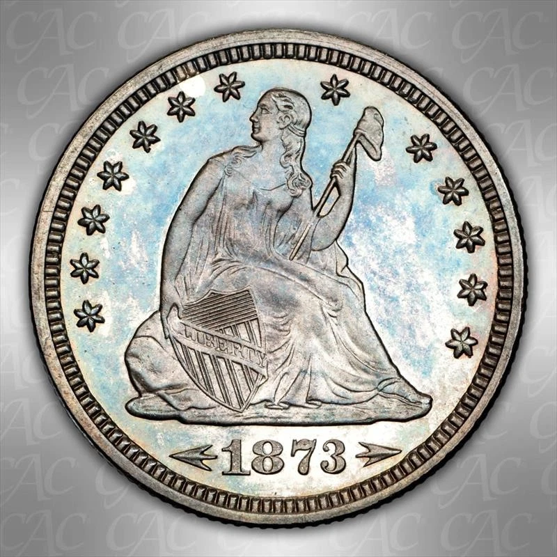 1873 Year Seated Liberty US Quarters (1838-1891) for sale | eBay