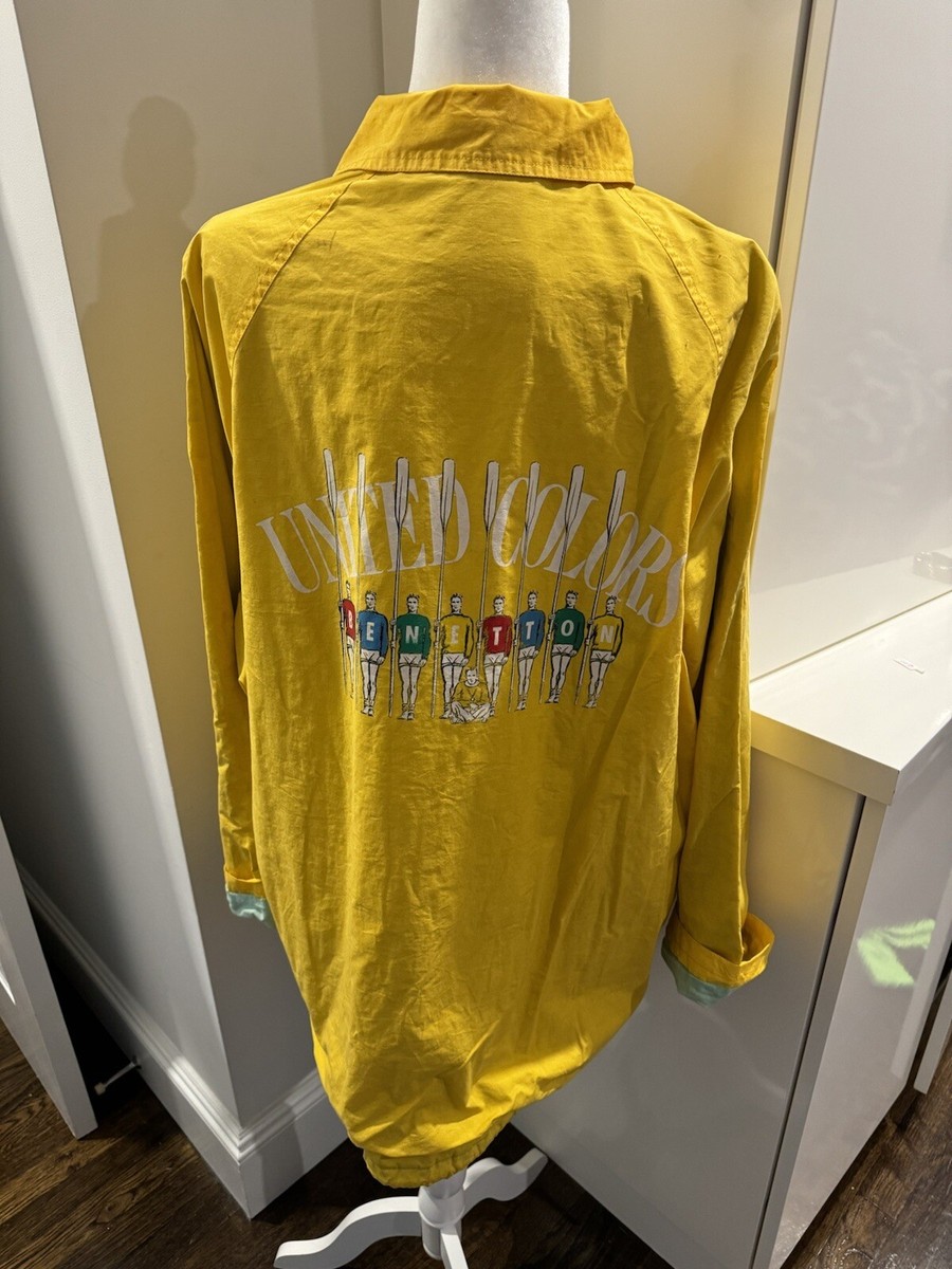 ジャケット・アウター UNITED COLORS OF BENETTON VTG 80's United colors of Benetton type De Nimes Men Truck