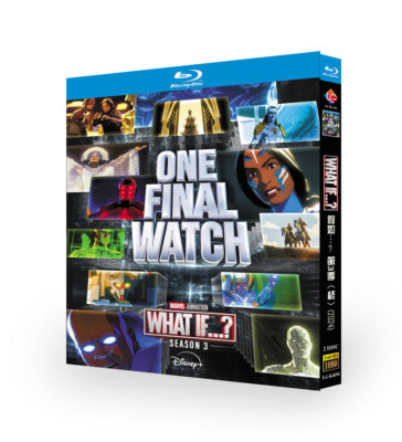What If...? Season 3 (2024) BD TV Series Movie 2-Disc Film All Region New Boxed