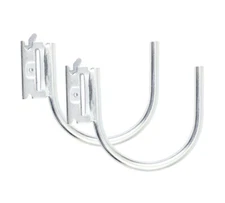 2 J Hooks for E Track Systems, Large Steel JHook TieDown Accessories