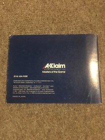 NES Nintendo System Iron Sword Wizards Warriors gioco istruzioni spedizione gratuita