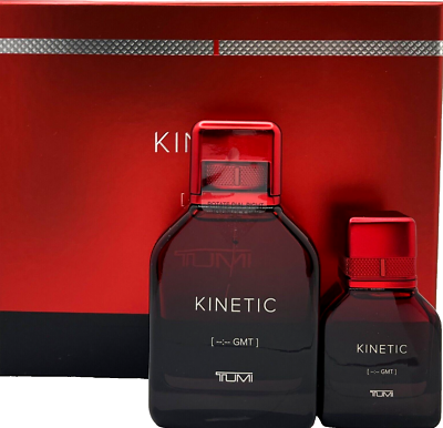 TUMI KINETIC 2 PCS GIFT SET FOR MEN EAU DE PARFUM 6.8 Oz and 1.0