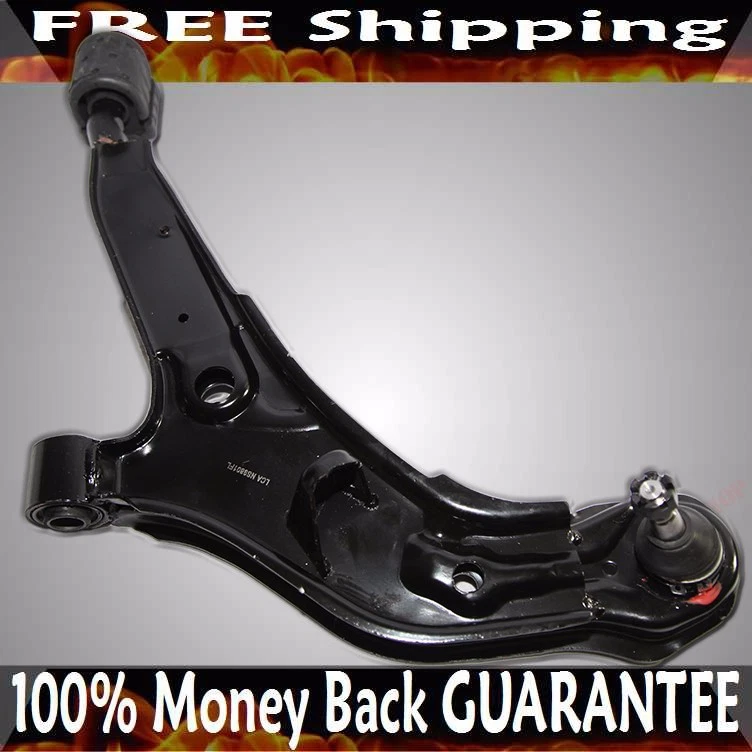 Передние нижние рычаги управления LH+RH черные для Nissan Altima 1998-2001 годов выпуска - Изображение 2 из 4