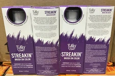 Lot Of 4 Punky Colour STREAKIN' Brush ON Temporary Hair Color Cream Orchid